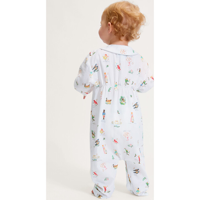 Baby's Twill Cambridge Romper, 12 Days of Christmas - Rompers - 5