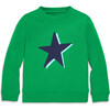Star Sweatshirt, Apple Navy Star - Sweatshirts - 1 - thumbnail