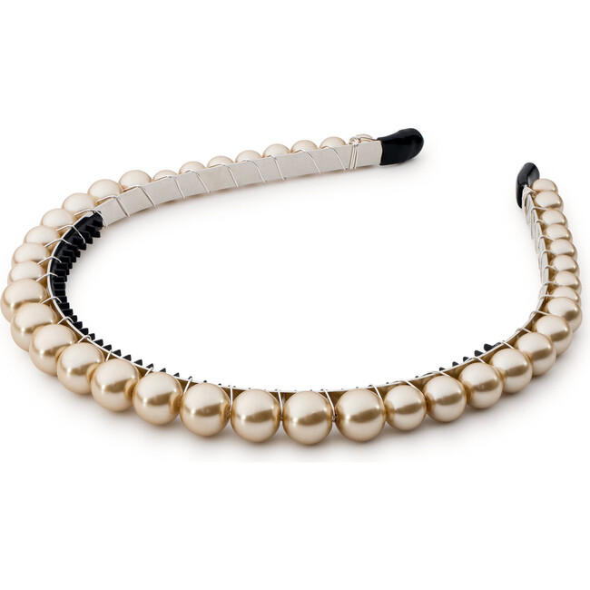 Bon Bon Pearlized Tiara, Champagne