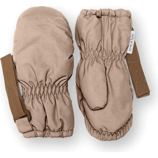 MINI A TURE MATCORDT fleece lined mittens - SAVANNAH TAN Tan