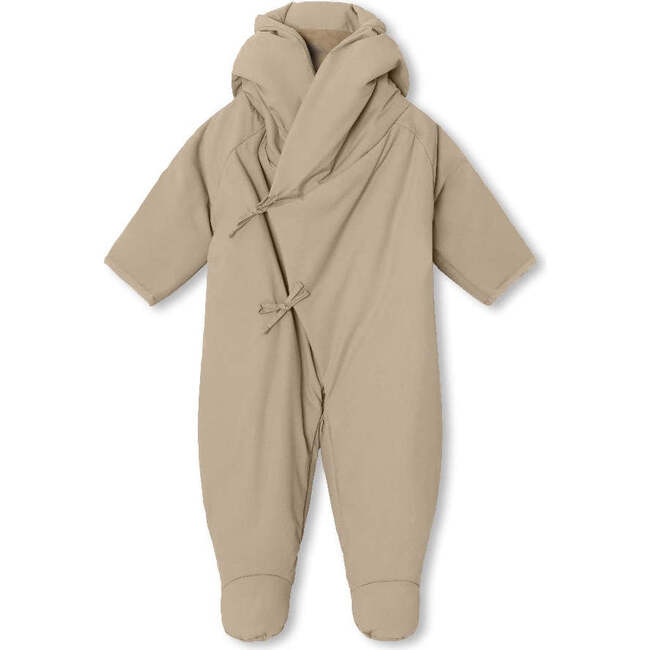 MINI A TURE MATFIANNA fleece lined winter pramsuit - SAVANNAH TAN Tan