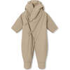 MINI A TURE MATFIANNA fleece lined winter pramsuit - SAVANNAH TAN Tan - Snowsuits - 1 - thumbnail