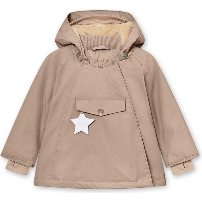 MINI A TURE MATWANG fleece lined winter jacket. GRS - SAVANNAH TAN Tan