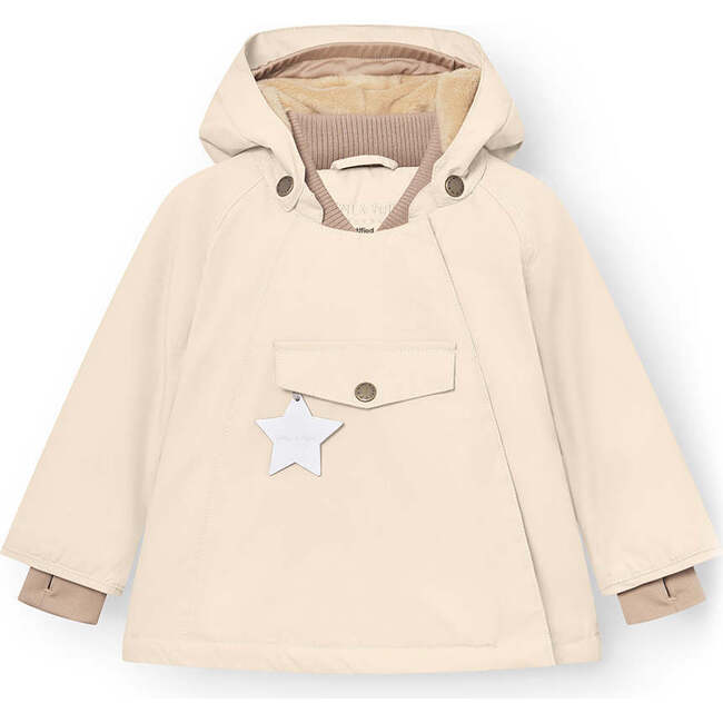MINI A TURE MATWANG fleece lined winter jacket. GRS - ANGORA CREAM Cream