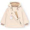 MINI A TURE MATWANG fleece lined winter jacket. GRS - ANGORA CREAM Cream - Jackets - 2