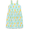 Kids Woven Tank Sundress In Cutout Pears, Saltwater Pears - Dresses - 1 - thumbnail