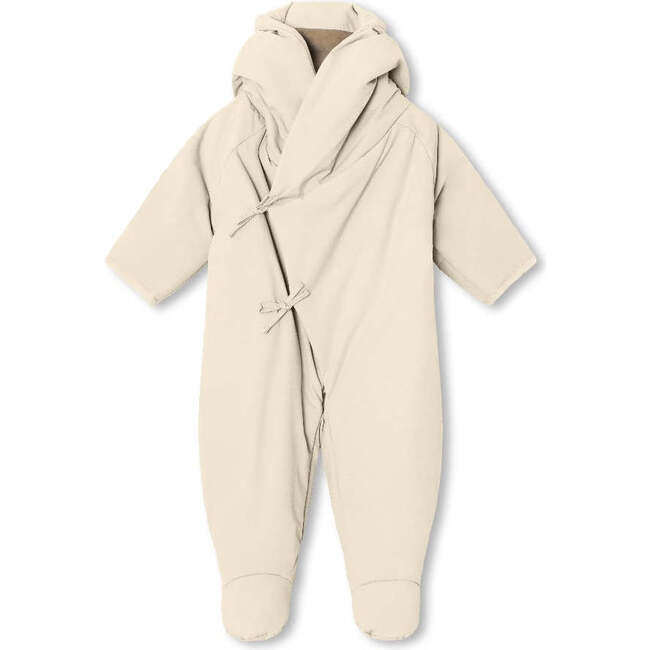 MINI A TURE MATFIANNA fleece lined winter pramsuit. GRS - ANGORA CREAM Cream