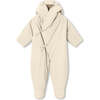 MINI A TURE MATFIANNA fleece lined winter pramsuit. GRS - ANGORA CREAM Cream - Snowsuits - 1 - thumbnail
