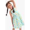 Kids Woven Tank Sundress In Cutout Pears, Saltwater Pears - Dresses - 2