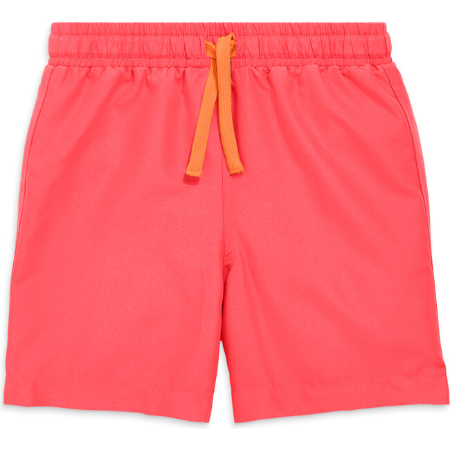 Kids Swim Trunk, Bright Azalea