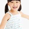 Kids Woven Tank Sundress In Rainbow Fish, Saltwater Rainbow Swimming Fish - Dresses - 2