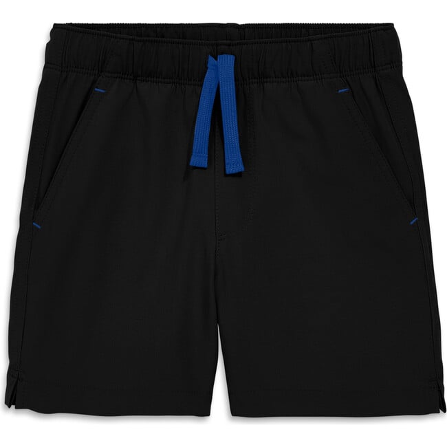 Kids Staycool Stretch Gym Short, Black