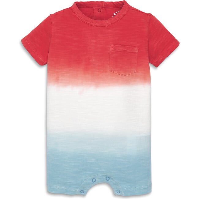 Baby Pocket Shortie In Dip-Dye, Cherry Dip Dye