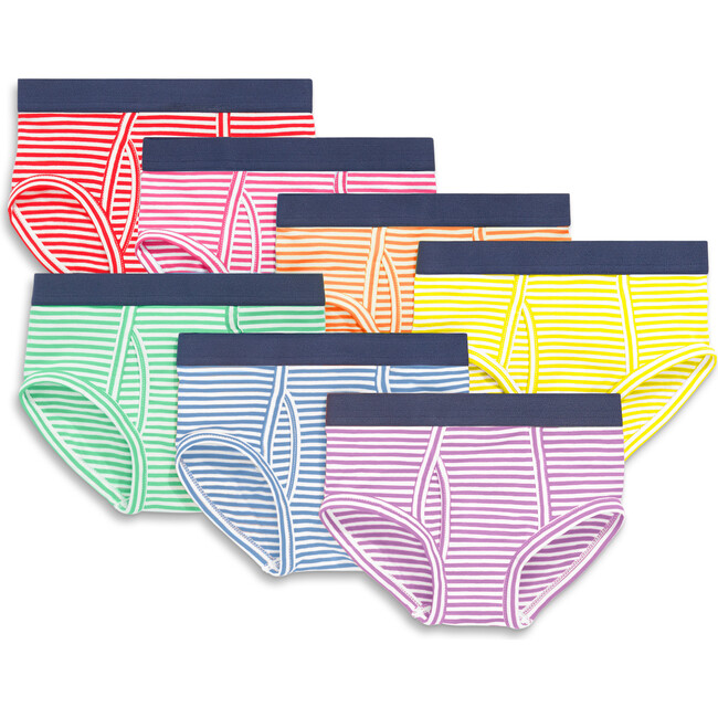 Kids Brief 7-Pack, Primary Mix