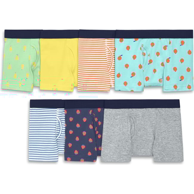 Kids Boxer 7-Pack In Fresh Fruit Mix, Fruit Mix - Underwear - 1