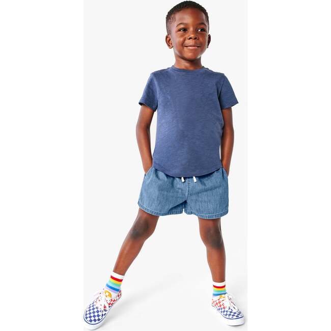 Kids Chambray Beach Short, Chambray - Shorts - 2