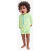 Baby One-Piece Rash Guard In Cutout Pears, Pear Mix - One Pieces - 2 - thumbnail
