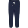 Grown-Ups Embroidered Heart Jogger, Navy - Pants - 1 - thumbnail