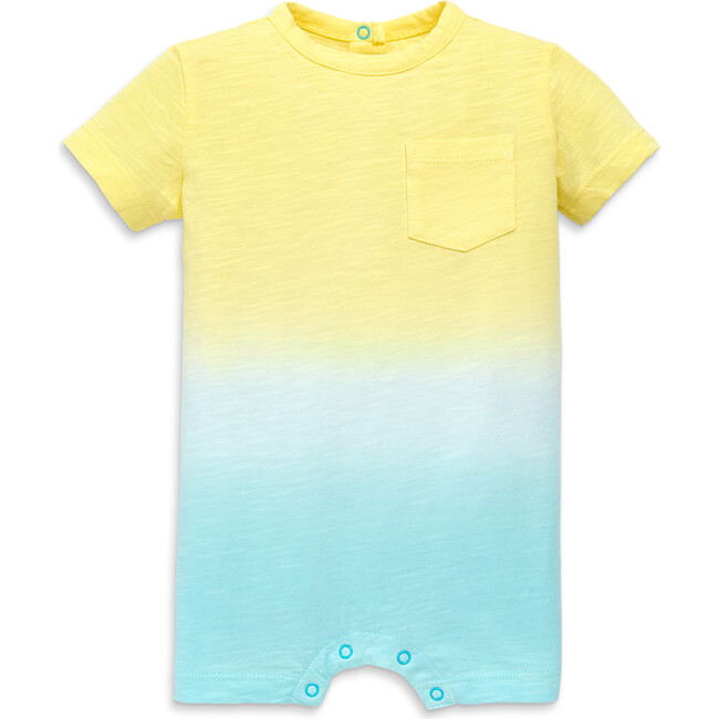 Baby Pocket Shortie In Dip-Dye, Splash Dip Dye - Rompers - 1