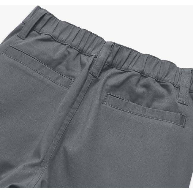 Kids Stretch Chino Elastic-Back Pant, Dark Navy