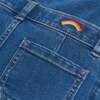 Kids Patch Pocket Jean, Classic Wash - Jeans - 6