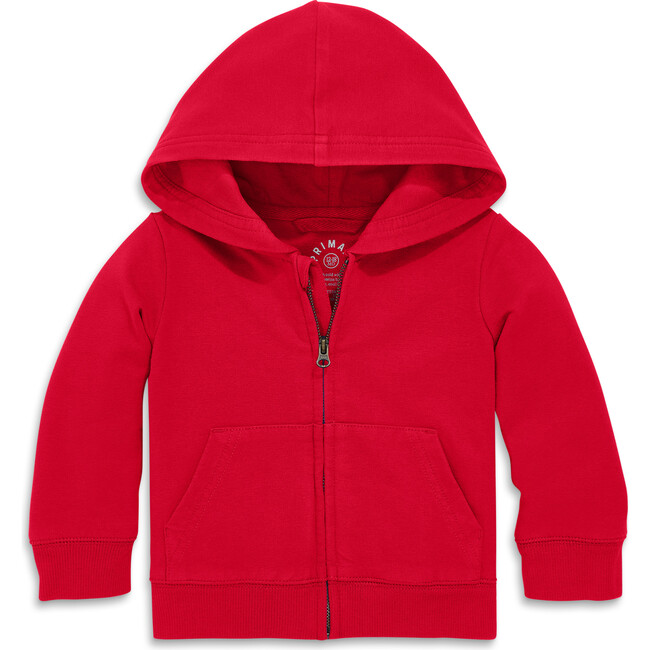 The Baby Zip Hoodie, Cherry - Sweatshirts - 1