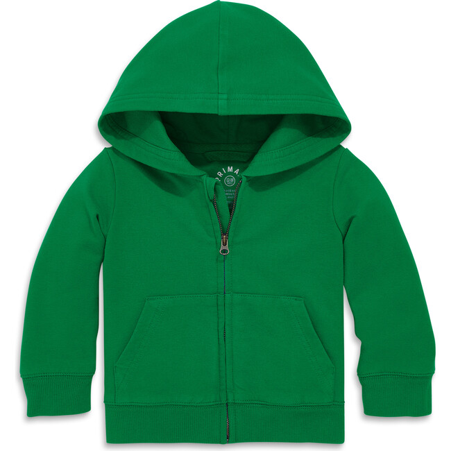 The Baby Zip Hoodie, Grass - Sweatshirts - 1