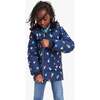 Parka Puffer Coat In Confetti Hearts, Navy Confetti Hearts - Coats - 3