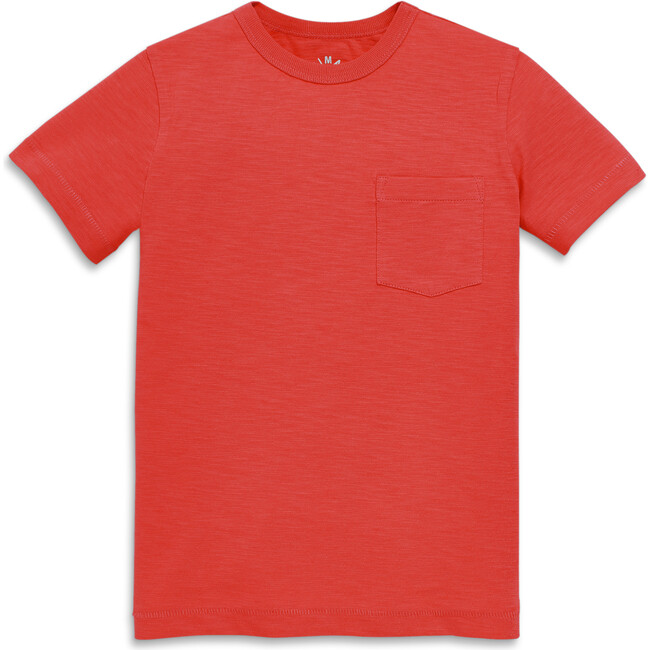 Pocket Tee, Poppy - T-Shirts - 1