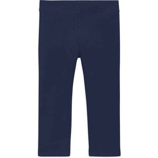 Capri Legging, Navy - Leggings - 1