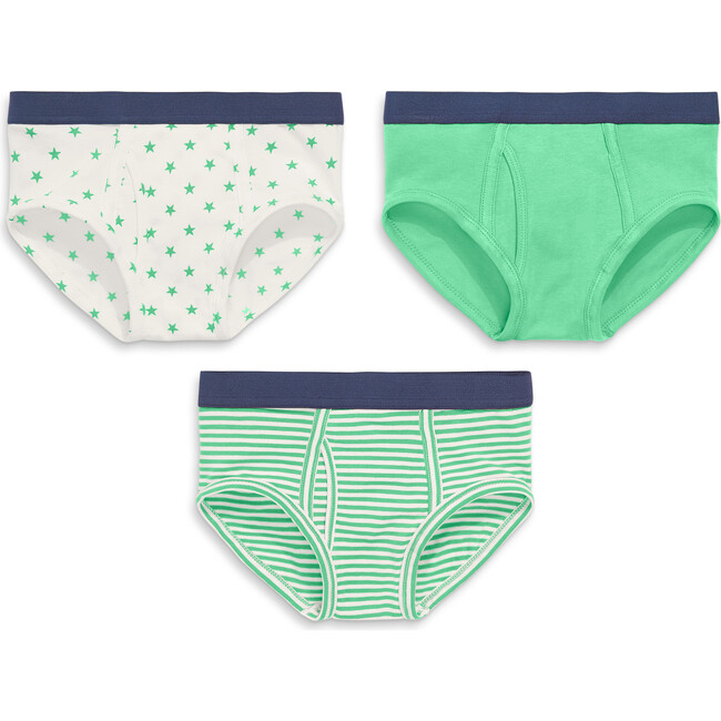 Brief 3-Pack, Clover Mix