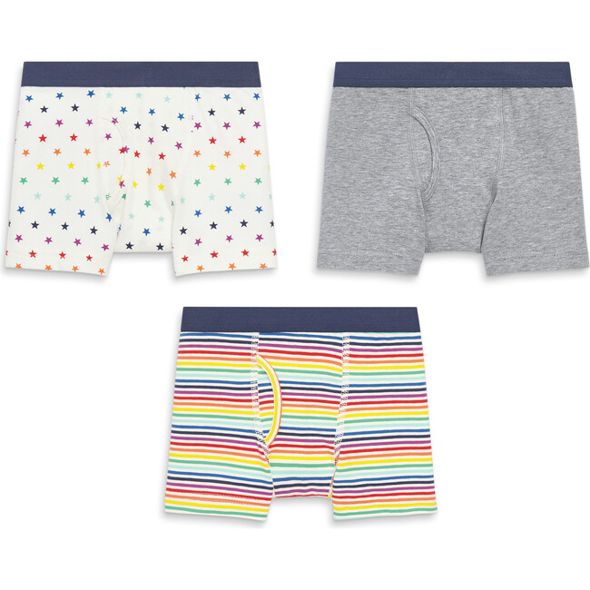 Boxer Brief 3-Pack, Sunburst Rainbow Mix