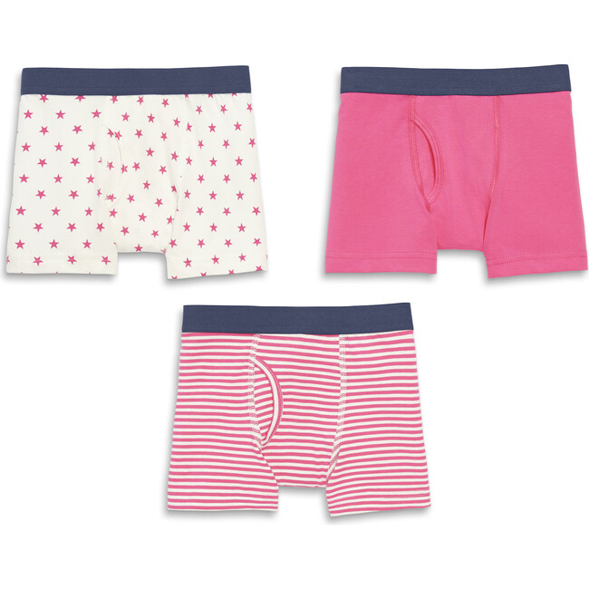 Boxer Brief 3-Pack, Bubblegum Mix