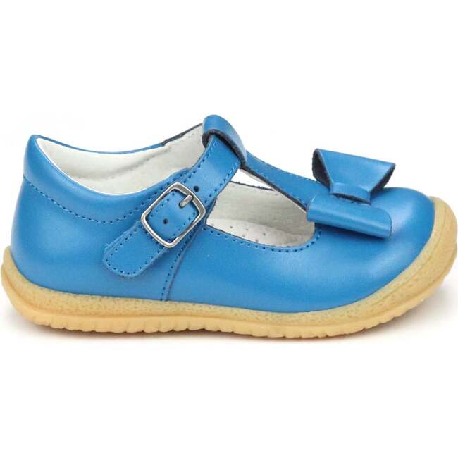Emma Classic Bow T-Strap Mary Jane, Tropical Blue - Mary Janes - 2