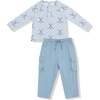 Raglan with Cargo Hockey, Stone Blue - Mixed Apparel Set - 1 - thumbnail