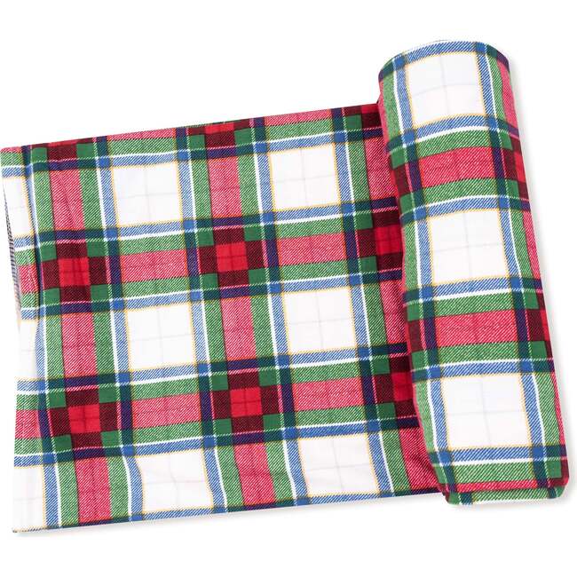 Swaddle Blanket, Holiday Plaid