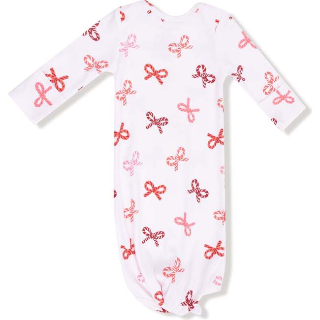 Knotted Gown, Candy Cane Bows - Nightgowns - 2