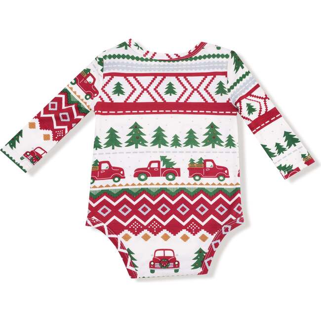 Lap Shoulder Bodysuit, Christmas Nostalgia