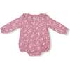 Bubble with Ruffle Collar, Bandana Floral - Rompers - 2
