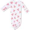 Knotted Gown, Candy Canes - Nightgowns - 2