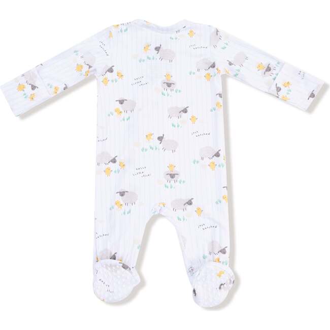 2 Way Zipper Footie, Just Hatched - Footie Pajamas - 2