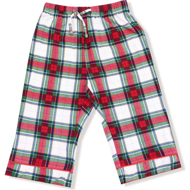 Kids Long Sleeve Coat Style with Pant, Holiday Plaid - Mixed Apparel Set - 5