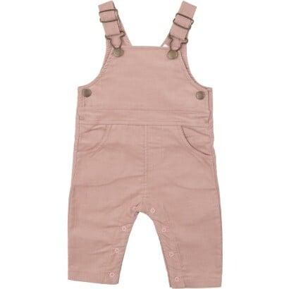 Cord Misty Rose Classic Overall, Rose - Rompers - 1