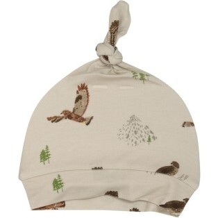 Hawks Knotted Hat, Brown - Hats - 1
