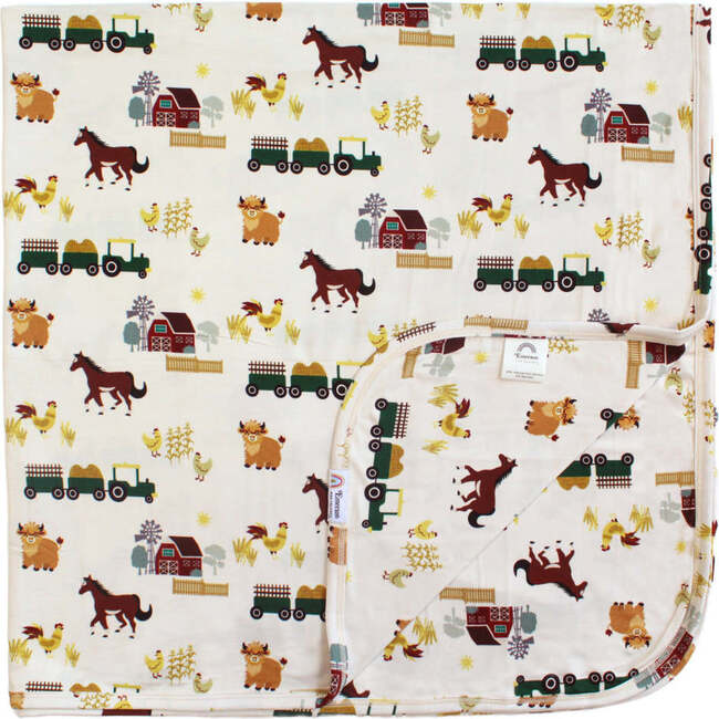 On the Farm Luxury Bamboo Blanket