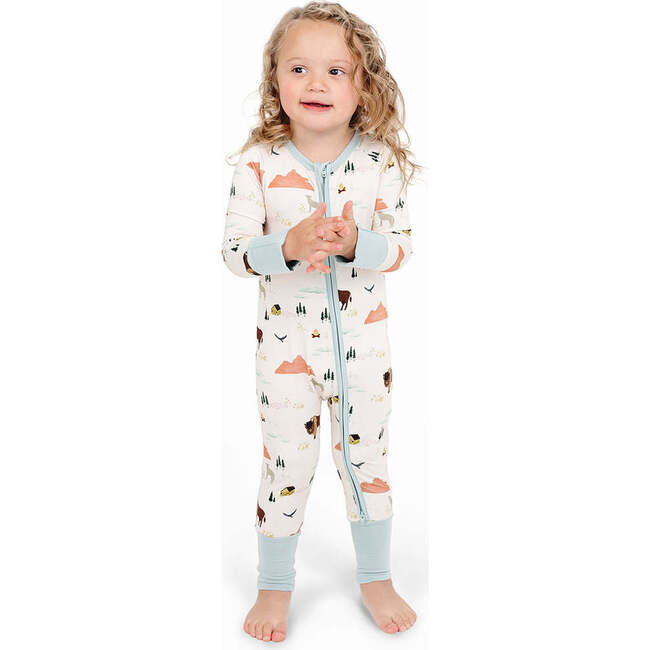 On the Ranch Bamboo Convertible Baby Pajama - Footie Pajamas - 2