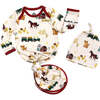On the Farm Bamboo Gown and Hat Newborn Baby Gift Set - Nightgowns - 1 - thumbnail