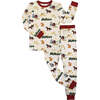 On the Farm Bamboo Long Sleeve Kids Pajama Pants Set - Pajamas - 1 - thumbnail