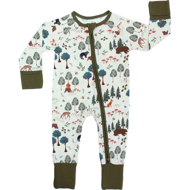 In the Woods Bamboo Convertible Baby Pajamas