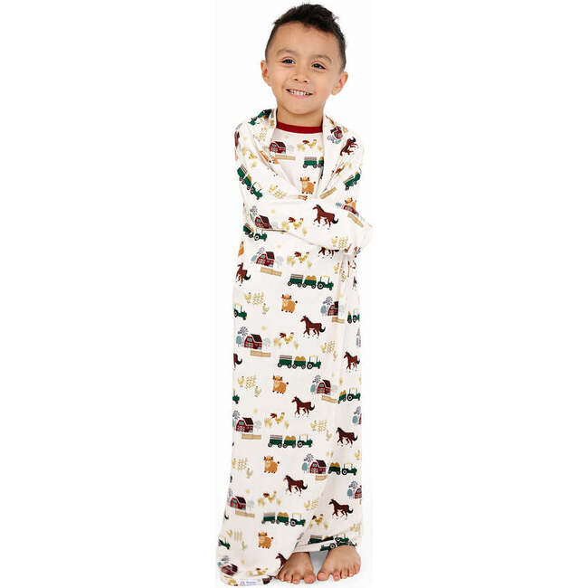 On the Farm Luxury Bamboo Blanket - Blankets - 4